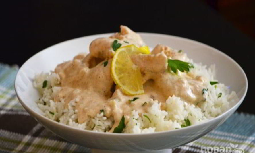 Рецепт рыбы в сливках