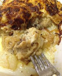 Рыба, запеченная по-московски