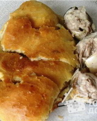 Рыба, запеченная в дрожжевом тесте