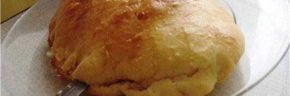 рыба, запеченная в дрожжевом тесте