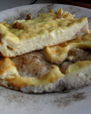 Рыбка в омлете