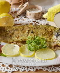 Щука в духовке в фольге