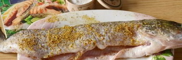 щука в духовке в фольге