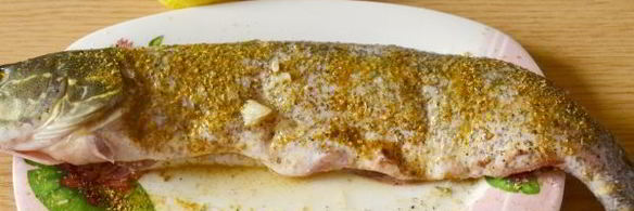 щука в духовке в фольге