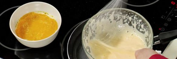 семга с голландским соусом