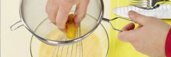 семга с голландским соусом