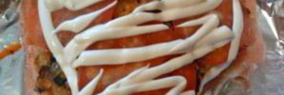 семга с овощами в фольге