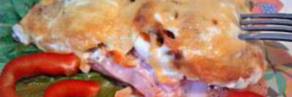 семга с овощами в фольге