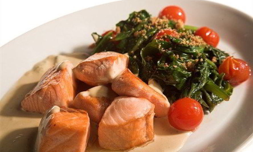 Рецепт семги в томатно-медовом соусе