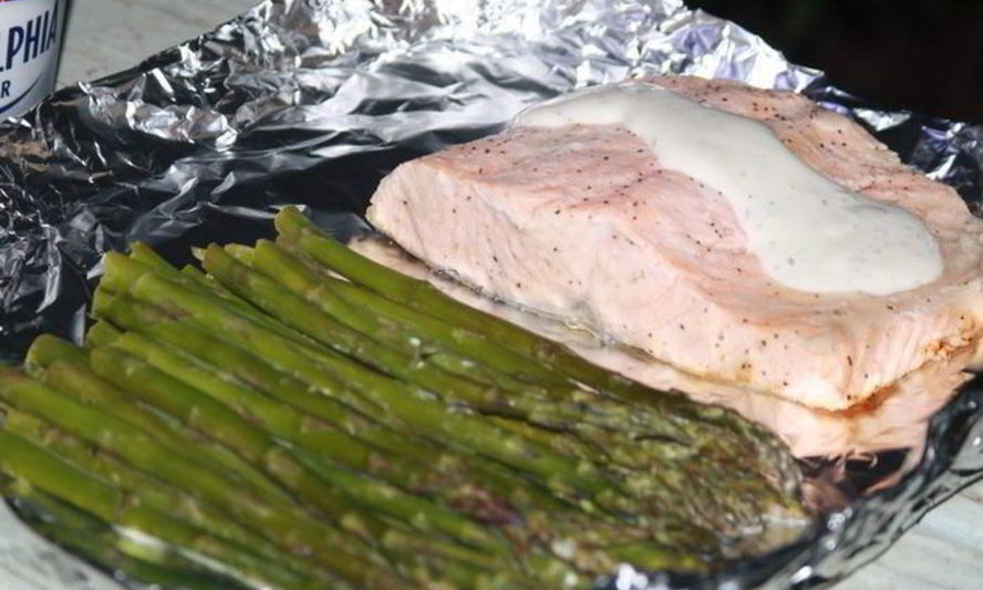 Рецепт семги, запеченной в фольге