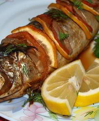 Скумбрия в фольге