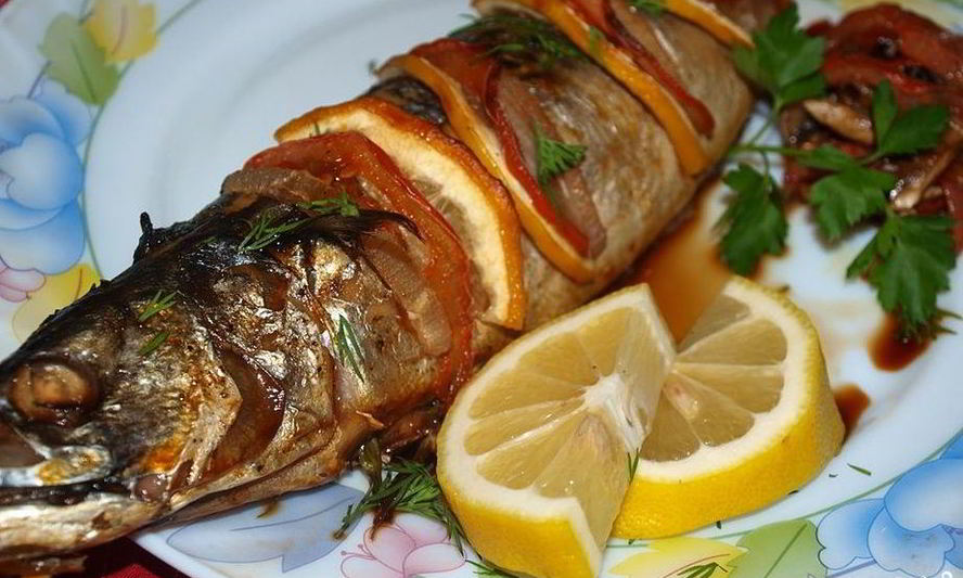 Рецепт скумбрии в фольге