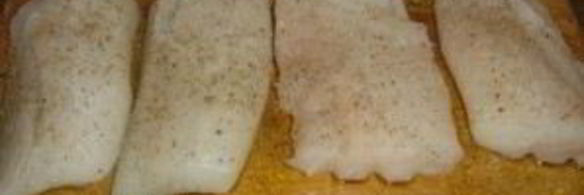 судак под соусом бешамель