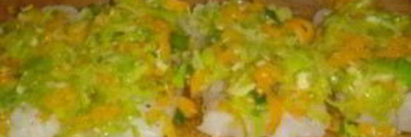 судак под соусом бешамель