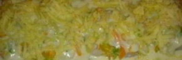 судак под соусом бешамель