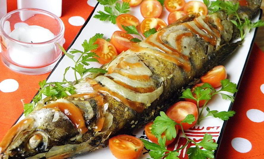 Рецепт судака в духовке, запеченный в фольге