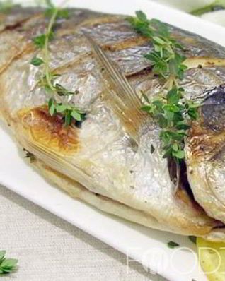 Толстолобик в духовке