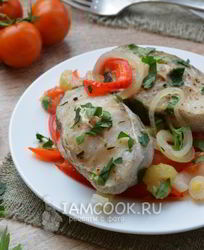 Треска запеченная в духовке