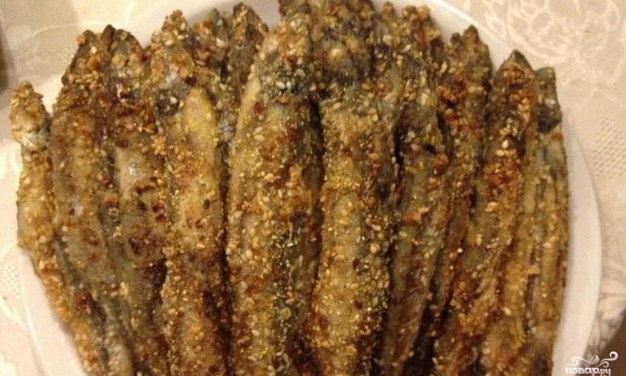 Рецепт жареной кильки