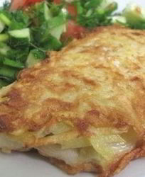 Жареная тилапия в картофельной шубке