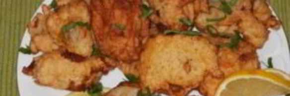 жареное филе минтая