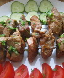 Быстрое маринование шашлыка