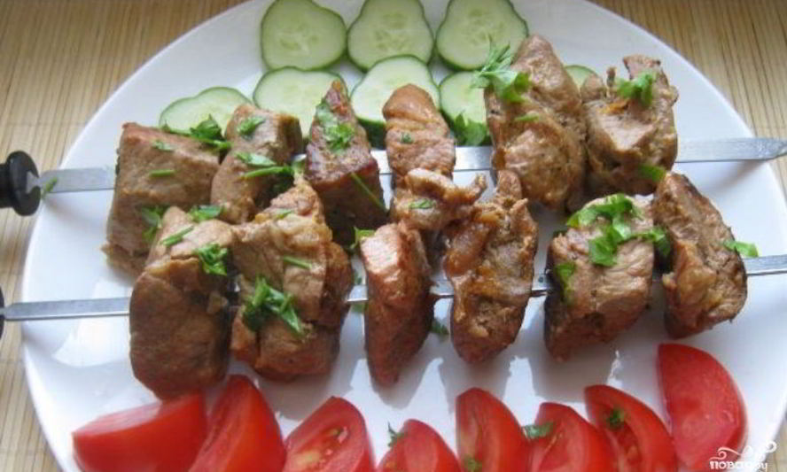 Рецепт быстрого маринования шашлыка