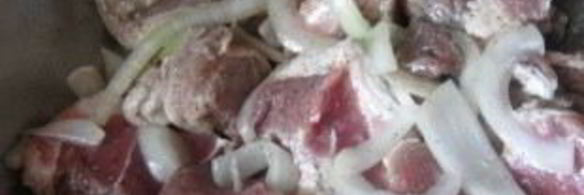 быстрое маринование шашлыка