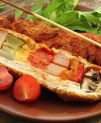 Фаршированный шашлык