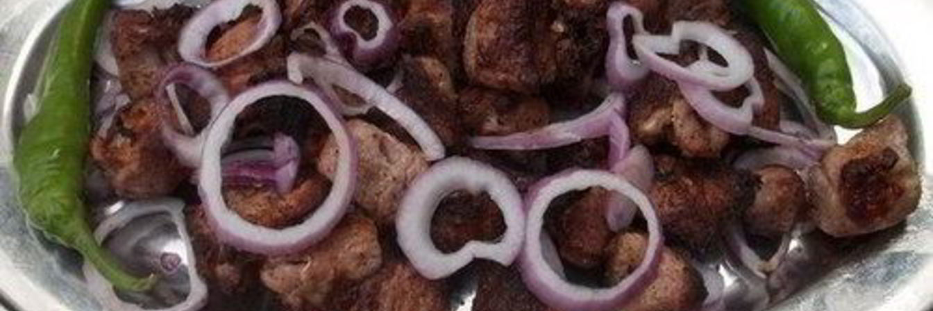 Грузинский шашлык из говядины по-мирзаански