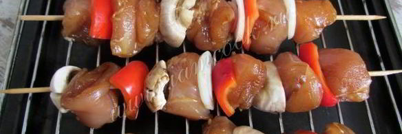 куриный шашлык в духовке