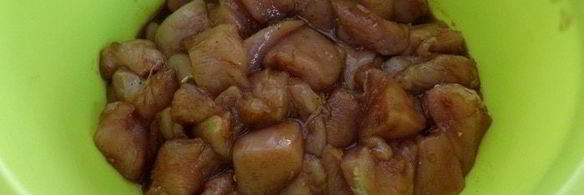 куриные шашлычки в кунжуте