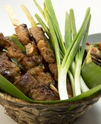 Муу Пинг — тайские свиные шашлычки