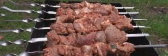 очень нежный и вкусный шашлык