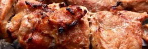 очень нежный и вкусный шашлык