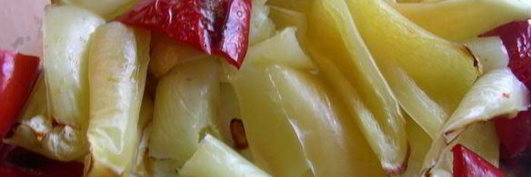 шашлычки из креветок с овощами и грибами