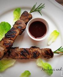 Шашлычки из утиной грудки