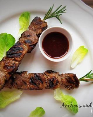 Шашлычки из утиной грудки