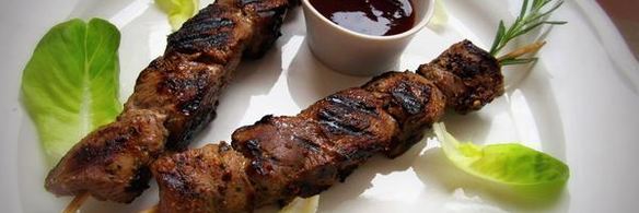 шашлычки из утиной грудки