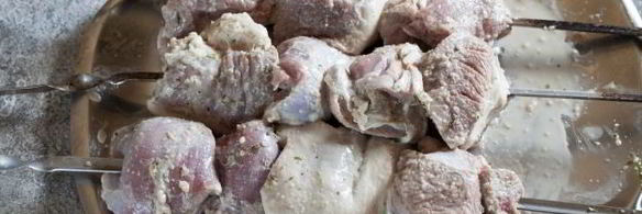 шашлык из баранины на кефире