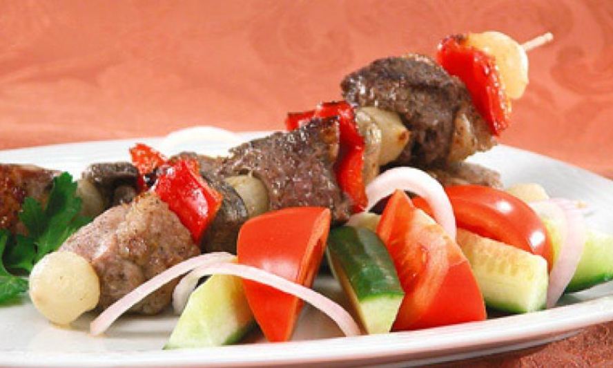 Рецепт шашлыка из баранины с грибами