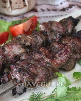 Шашлык из баранины