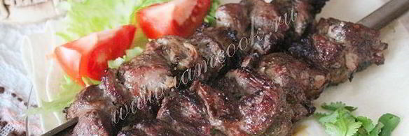 шашлык из баранины
