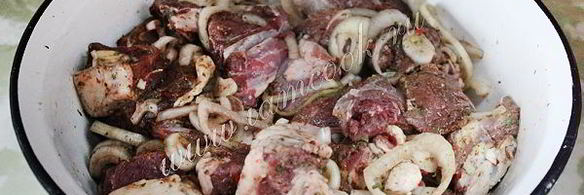 шашлык из баранины
