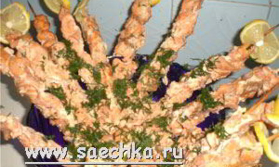 Рецепт шашлыка из форели