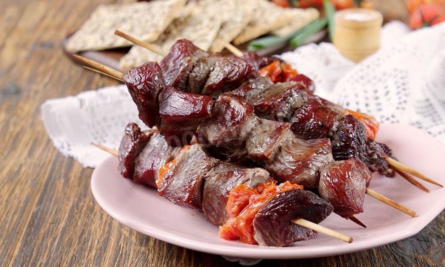 Рецепт шашлыка из говядины в духовке