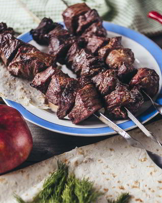 Шашлык из говядины