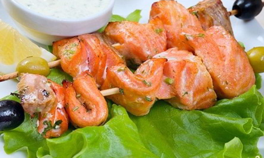 Рецепт шашлыка из кижуча