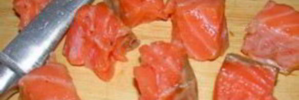 шашлык из кижуча