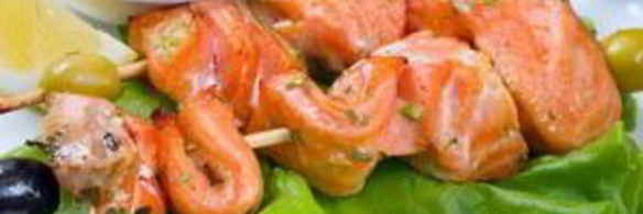 шашлык из кижуча